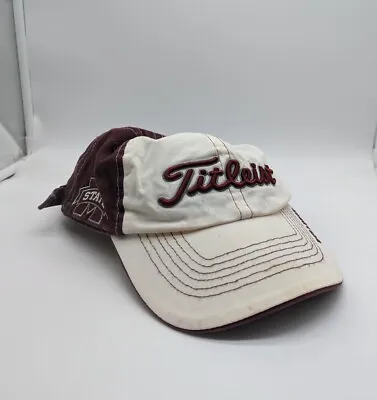Titleist Golf Hat Cap Strapback Mississippi State Bulldogs - M State Logo • $12.50