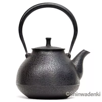 Nanbu Tekki Gen Kuzumaki's Handmade Cast Iron Kettle URARA0.7L 24oz GD-21 • $739.65