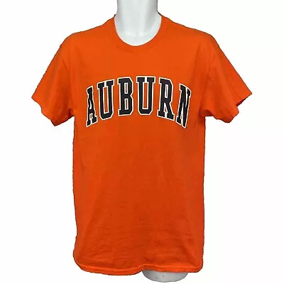 Auburn University T Shirt/ Men’s (M) Orange MV Sport 100% Cotton  • $13.99
