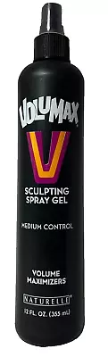 Volumax Sculpting Spray Gel Medium Control Volume Maximizers 12 Oz • $17.99
