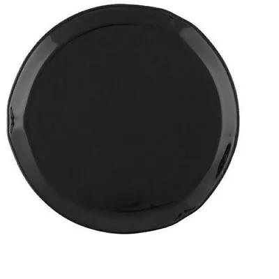 ZAHA HADID Set Of 4 Plates Design Side Porcelain C2 Vessel Black Diameter 7'' • $175.23