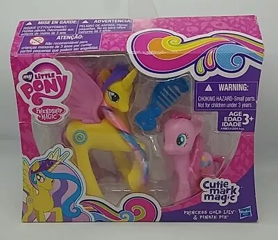 NEW My Little Pony Princess Gold Lily & Pinkie Pie 2 Pack Cutie Mark Magic (A2) • $24.99