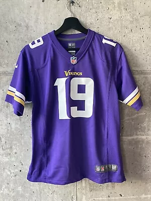 Youth Nike Minnesota Vikings Jersey Size Large 14/16 Adam Thicken Purple #19 • $20
