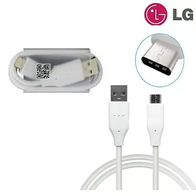 Genuine Original LG G5 G6 G7 USB 3.1 Type C USB Charger Cable Samsung Huawei UK • £2.99