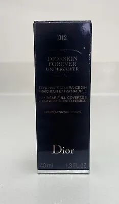 £17.99 • Buy Dior Diorskin FOREVER Undercover Foundation In 012 Porcelain - 40ml