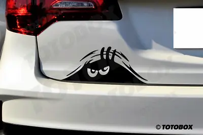 Monster Peeking Decal Sticker Auto Car Window Body Door Decals • $2.95