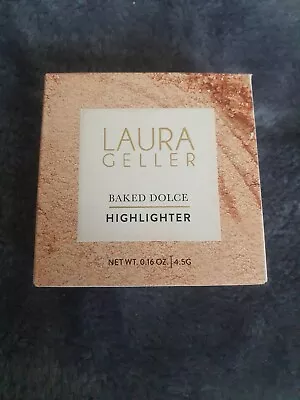 🌿Laura Geller Baked Dolce Highlighter  0.16 Oz Prosecco 4.5G • £19.99