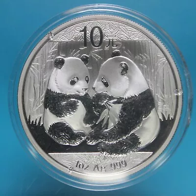 China 10 Yuan 2009 Panda Silver Coin Silver Fdc Collectible Coins • £58.43