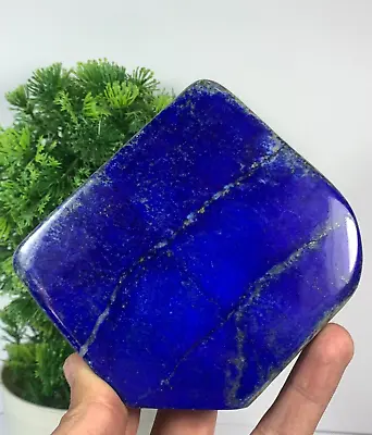 605Gram Lapis Lazuli Freeform Rough AAA+ Tumbled Rough Polished From Afghanistan • $74.99