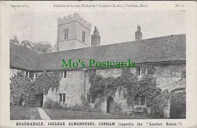 Kent Postcard - Cobham Quadrangle College Almshouses  DC1473 • £3