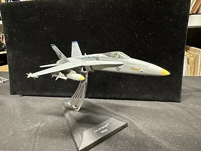 F/A-18 Hornet Fighter Jet USMC VMFA 225 Viking Franklin Mint Dorcas 1:100 • $45.88