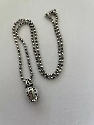 Mignon Faget Sterling Silver Tulip Necklace • $125