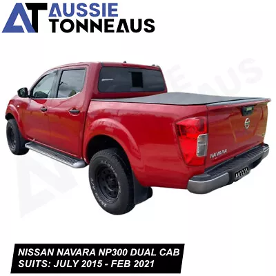 Clamp On Pro Tonneau Cover For Nissan Navara NP300 Dual Cab [Jul 15 To Feb 21] • $419