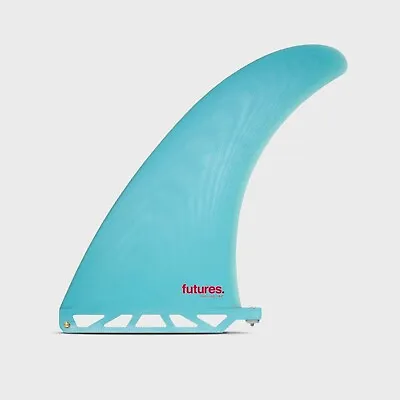 FUTURES -  Gerry Flex Longboard Fin - 9.7  - Blue - Watersports • £100