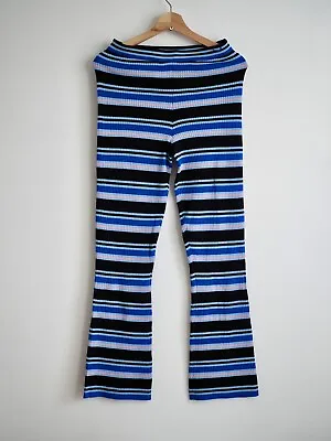 Marni Merino Blend Knitted Semi Flare Uniqlo Women’s Striped Pants • $54
