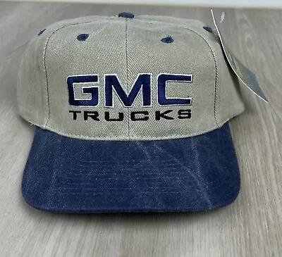 Vintage 1990s GMC Trucks Snap Back Hat New With Tags Silverado Chevrolet • $32.49