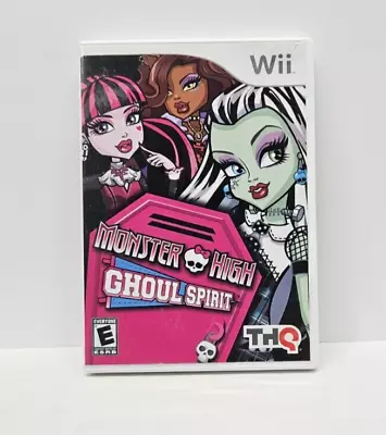 Wii: Monster High Ghoul Spirit *COMPLETE & FREE SHIPPING* • $7.99