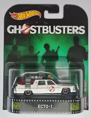 Hot Wheels POP CULTURE 2017 REPLICA ENTERTAINMENT SET MIX 1 - ECTO-1 • $24.95