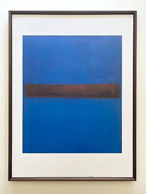 Mark Rothko Lithograph Print Framed Abstract Expressionist Poster Untitled 1969 • $3250