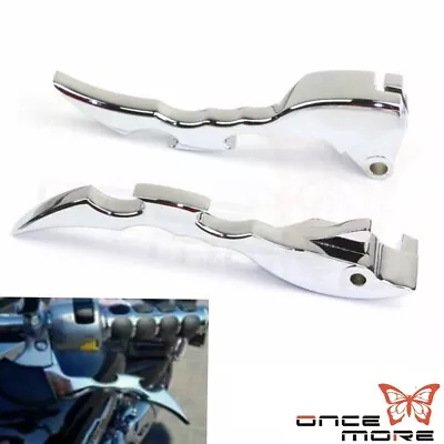 Motorcycle Chrome Blade Brake Clutch Hand Levers For Suzuki Boulevard M109R • $32.28