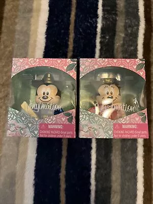 Disney Vinylmation Tokyo Japan Hinamatsuri LE New 3” Mickey Minnie Pair Rare • $89.99