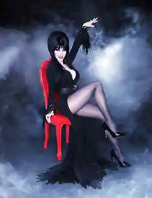Dark Mistress ELVIRA Sexy Halloween Horror Icon Picture Photo Print 8 X10  • $13