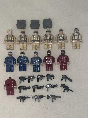 Mega Bloks Command Ops Mini Figures Lot Of 11 With Weapons • $16.99