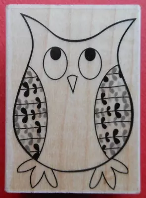 Curious Owl Rubber Stamp F5210 Hero Arts Bird • $3.99