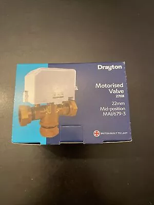 Drayton 22mm 3 Port Mid Position Valve • £50