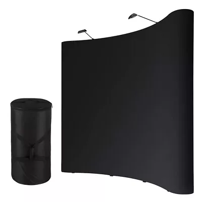 InstaHibit 10x8 Ft Trade Show Display Kit Pop Up Backdrop Booth Stand Spotlights • $335.90