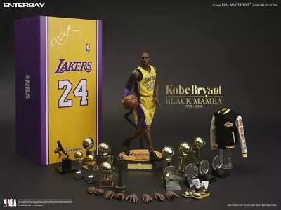 Enterbay Real Masterpieces 1/6 NBA LA Lakers Kobe Bryant Sixth Scale RM-1036 • $649.99