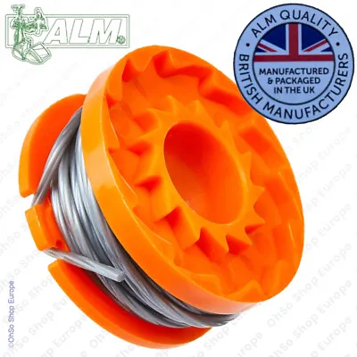 Strimmer Spool & Line Fits18v Li-ion Qualcast Trimmer CLGT1825D GT18 YT7403-08 • £5.96