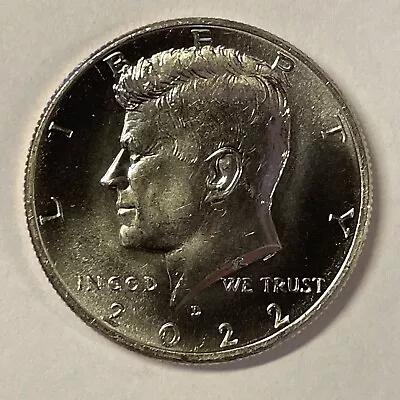 2022 D Uncirculated Kennedy Half Dollar From Mint Roll • $1.99