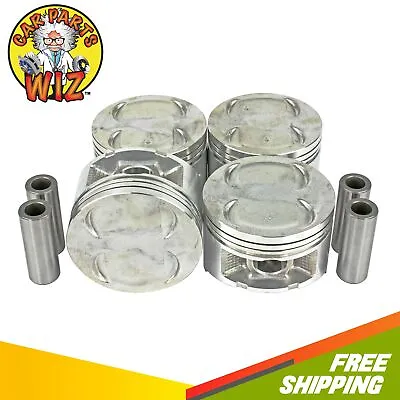 Piston Set STD Size FITS 99-01 Honda CR-V 2.0L L4 DOHC Naturally Aspirated B20Z2 • $70.54