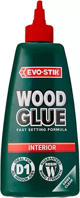 £9.57 • Buy EVO-STIK Wood Glue - Interior, Extra Strong, Fast Setting, Suitable For All Wood