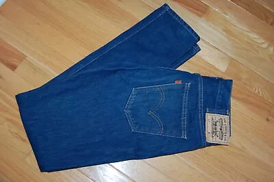 Levi's Vintage Clothing LVC 606 Blue Jeans Orange Tab Made USA 28X34 • $55