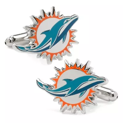$65 • Buy NFL Miami Dolphins Cufflinks