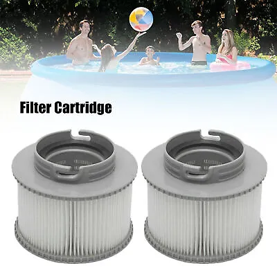 2pcs For MSpa Replacement Filter Cartridge Pump Swimming Pool Hot Subs And Spas • £10.90