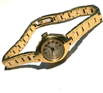 $32 • Buy Vintage SWISS FELICIA Mechanical Wind Up LADIES WATCH 17 Jewels Incabloc Working