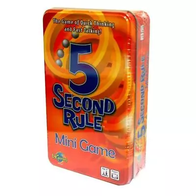 5 Second Rule Tin Mini Game • $21.95