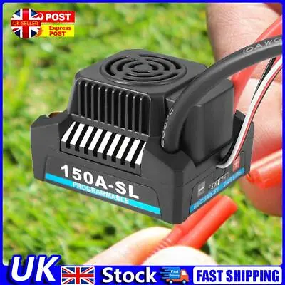 Brushless ESC With 5A/5.8V BEC Electric Speed Controller For 1/8 RC Car (150A) U • £29.49