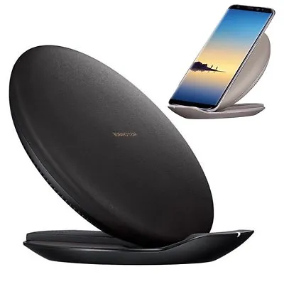 OEM Genuine Qi Wireless Fast Charger Rapid Charging Stand For Samsung Galaxy EN • $14.40