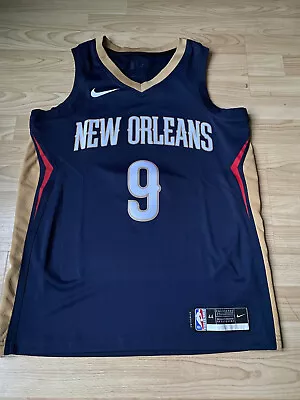 Nike New Orleans Pelicans #9 Rajon Rondo NBA Icon Jersey Size Medium / 44 • £50