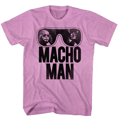 OFFICIAL Macho Man Randy Savage Oh Yeah Sunglasses Men's T-shirt Costume • $23.79