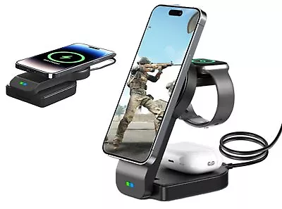 3 In 1 Charging Station For Apple DevicesMag-Safe Charger Stand Fast Charging... • $15.99