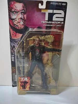 Vintage McFarlane T2 Terminator 2 Judgment Day T-800 Action Figure 2001 • $25