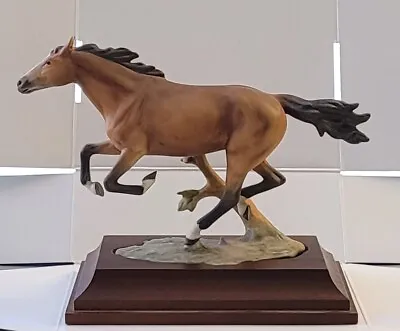 Kaiser Porcelain Horse Running With Stand • $580