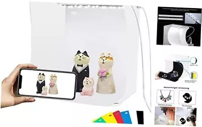  Mini Photo Studio Light Box Portable Folding Photo Light 7.8  Photo Light Box • $21.45