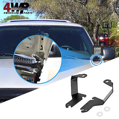 For Chevy Silverado GMC Sierra Yukon LED Light Pod Hood Cowl Ditch Mount Bracket • $14.69