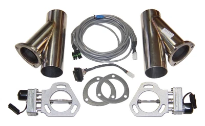 $598.75 • Buy Pypes Performance Exhaust HVE10K3 Dual Y Exhaust Electric Dump Cutout